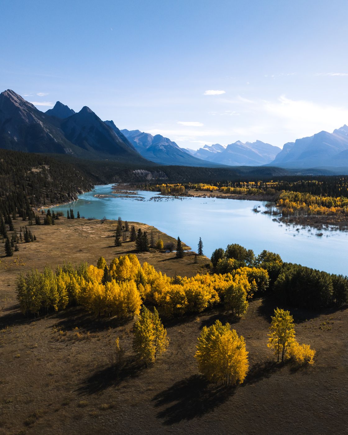 Abraham Lake, Northern Shore, Canada