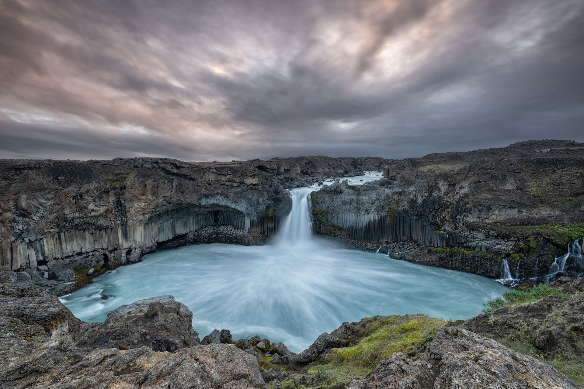 Aldeyjarfoss Waterfall, Iceland