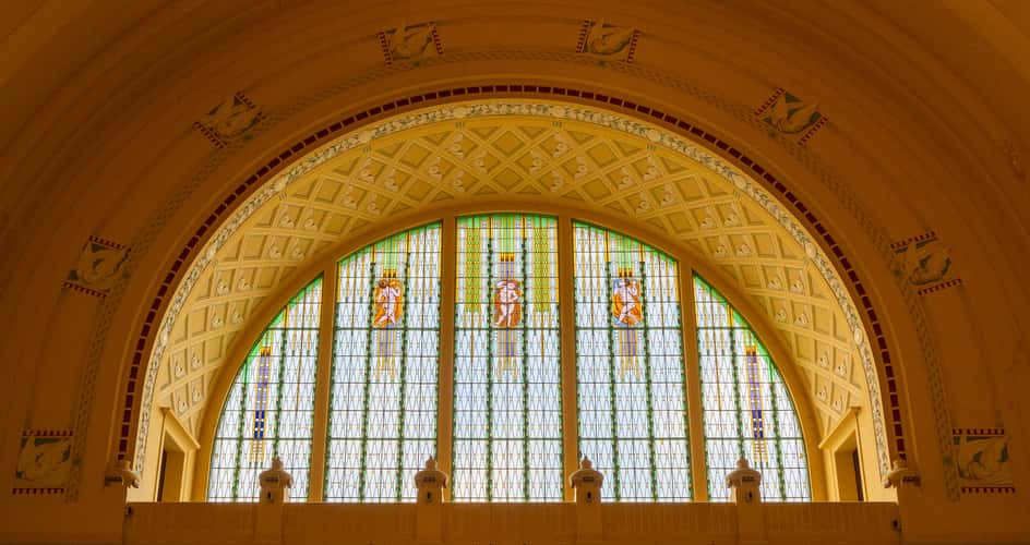 Art Nouveau at Prague Station