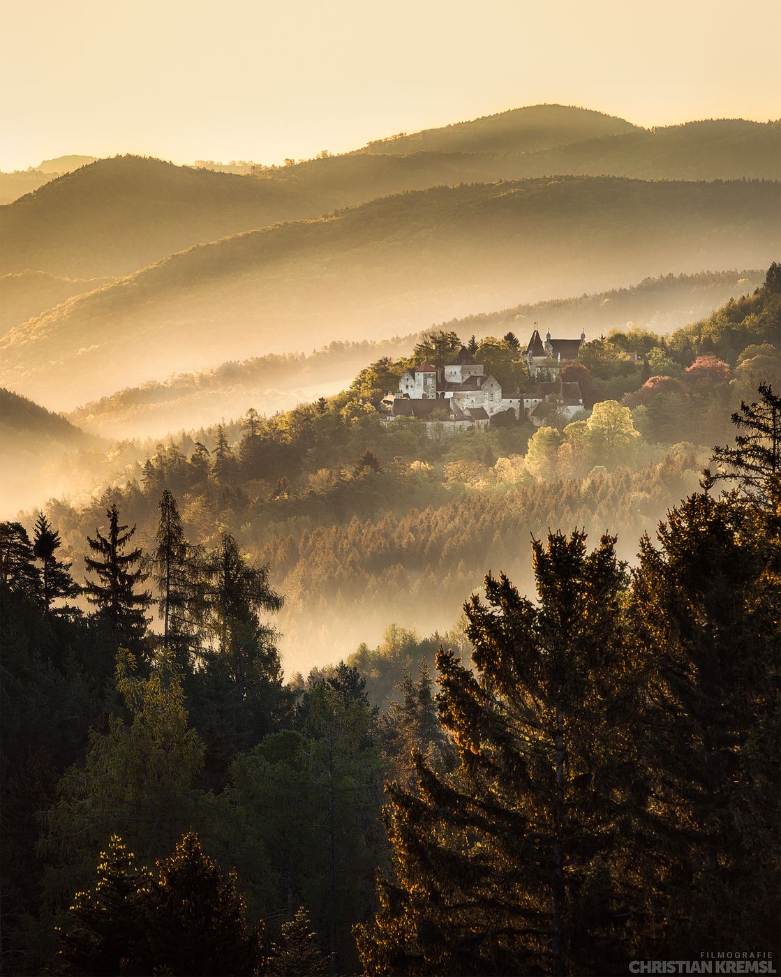 Aussicht auf St. Steyersberg, Austria