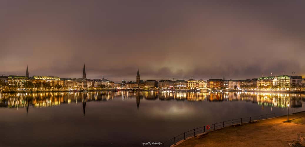 Binnenalster-View, Hamburg