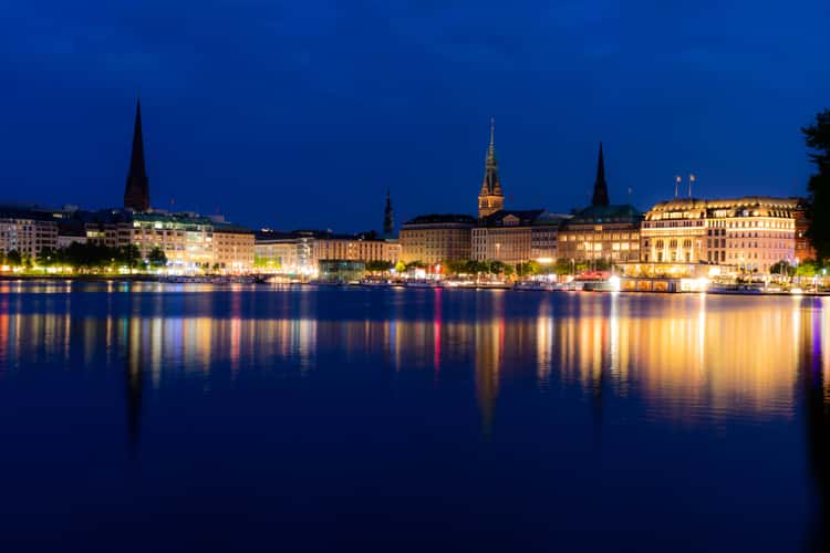 Binnenalster-View, Hamburg