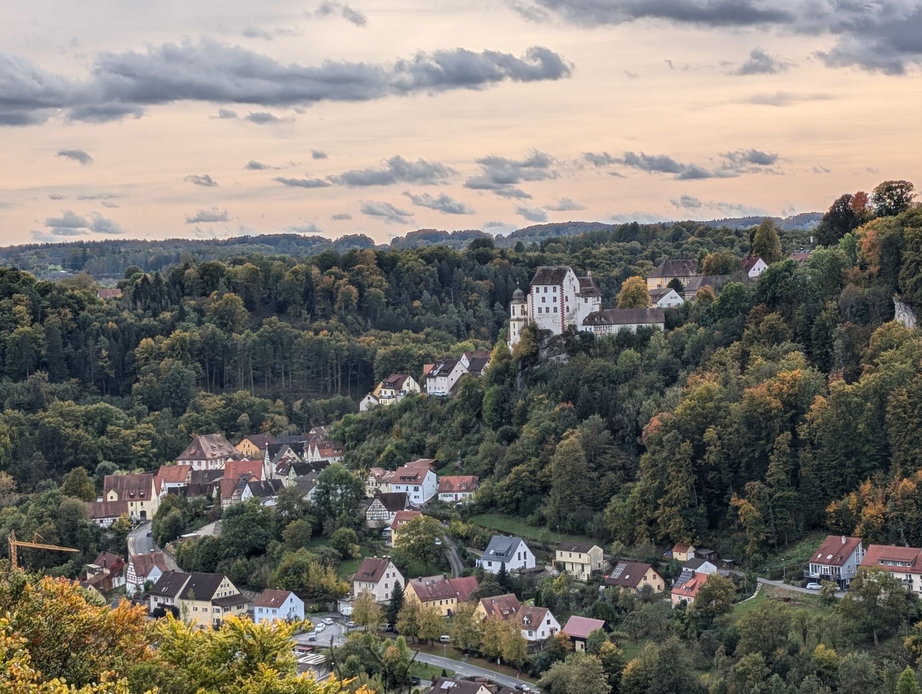 View of Egloffstein Castle, Germany