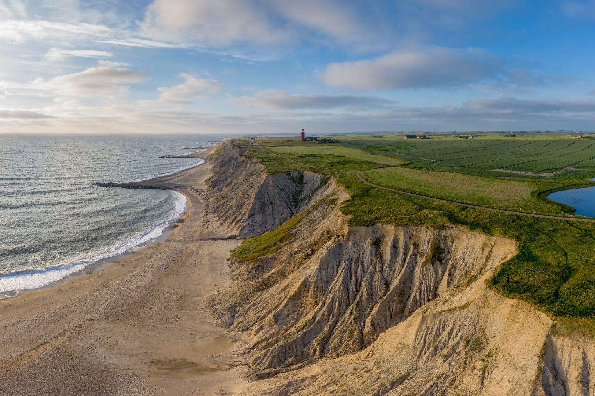 Bovbjerg Fyr Lighthouse, Bovbjerg, Denmark
