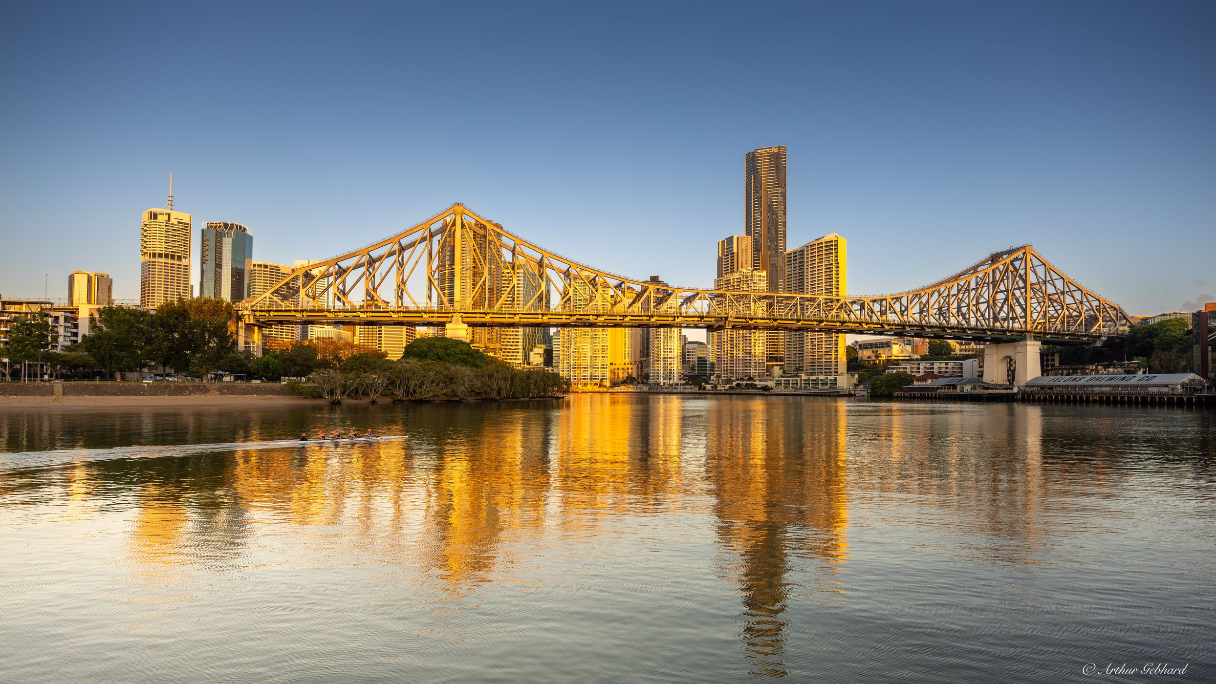 Brisbane Skyline, Story Bridge, Australia