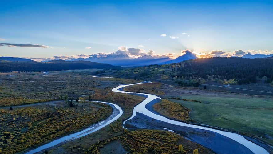 Buffalo Fork River, Moran, Wyoming