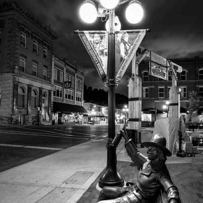 Calamity Jane Statue, Deadwood, South Dakota, USA