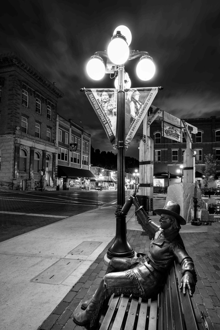 Calamity Jane Statue, Deadwood, South Dakota, USA