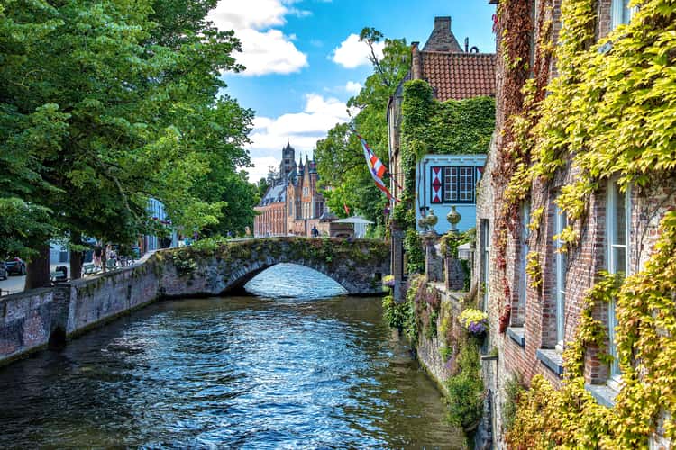 Canal Bridge, Bruges