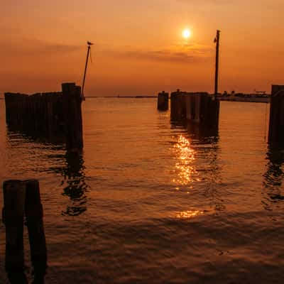 Cape Charles Harbor Railroad Terminus, USA