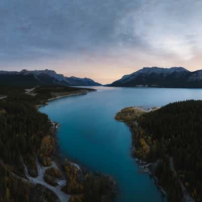 Cline River View, Abraham Lake, Canada