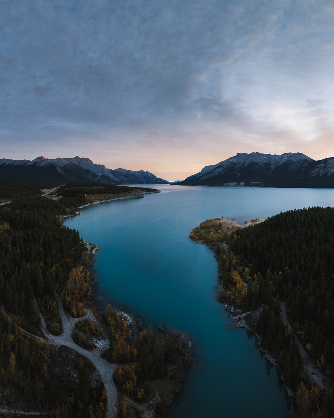 Cline River View, Abraham Lake, Canada