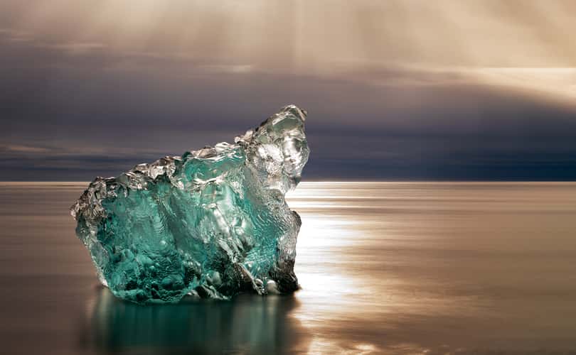 Diamond Beach Sunrise (Jokulsarlon Beach) Iceland