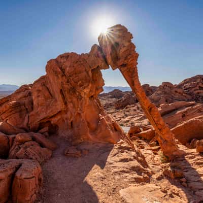 Elephant Rock, Valley of Fire State Park, Nevada, USA
