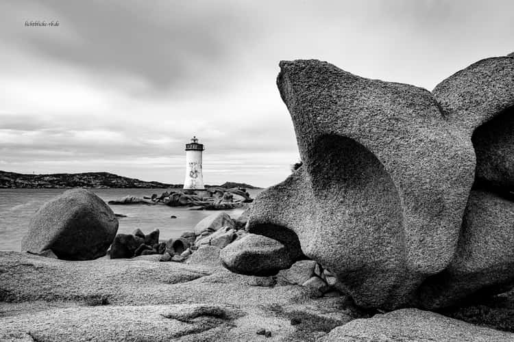 Faro di Punta Palau, Sardinia, Sardinien