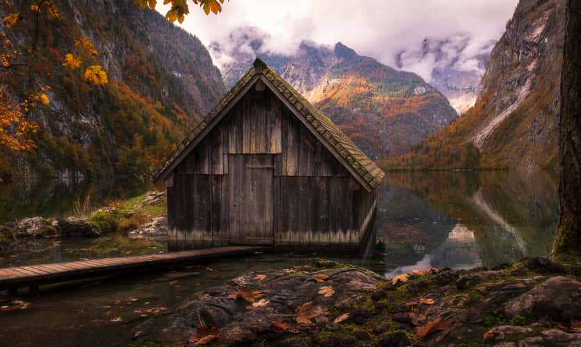 Fishing Hut at Obersee