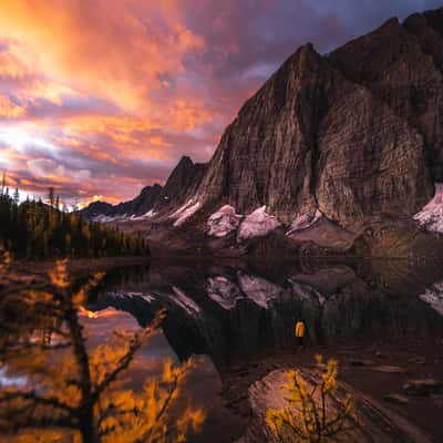 Floe Lake, First Lakeshore, Canada