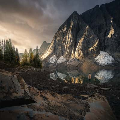 Floe Lake, Second Lakeshore Beach, Canada