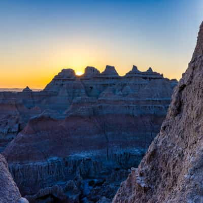 Fossil Exhibit Trail, Badlands National Park, Wall, SD, USA