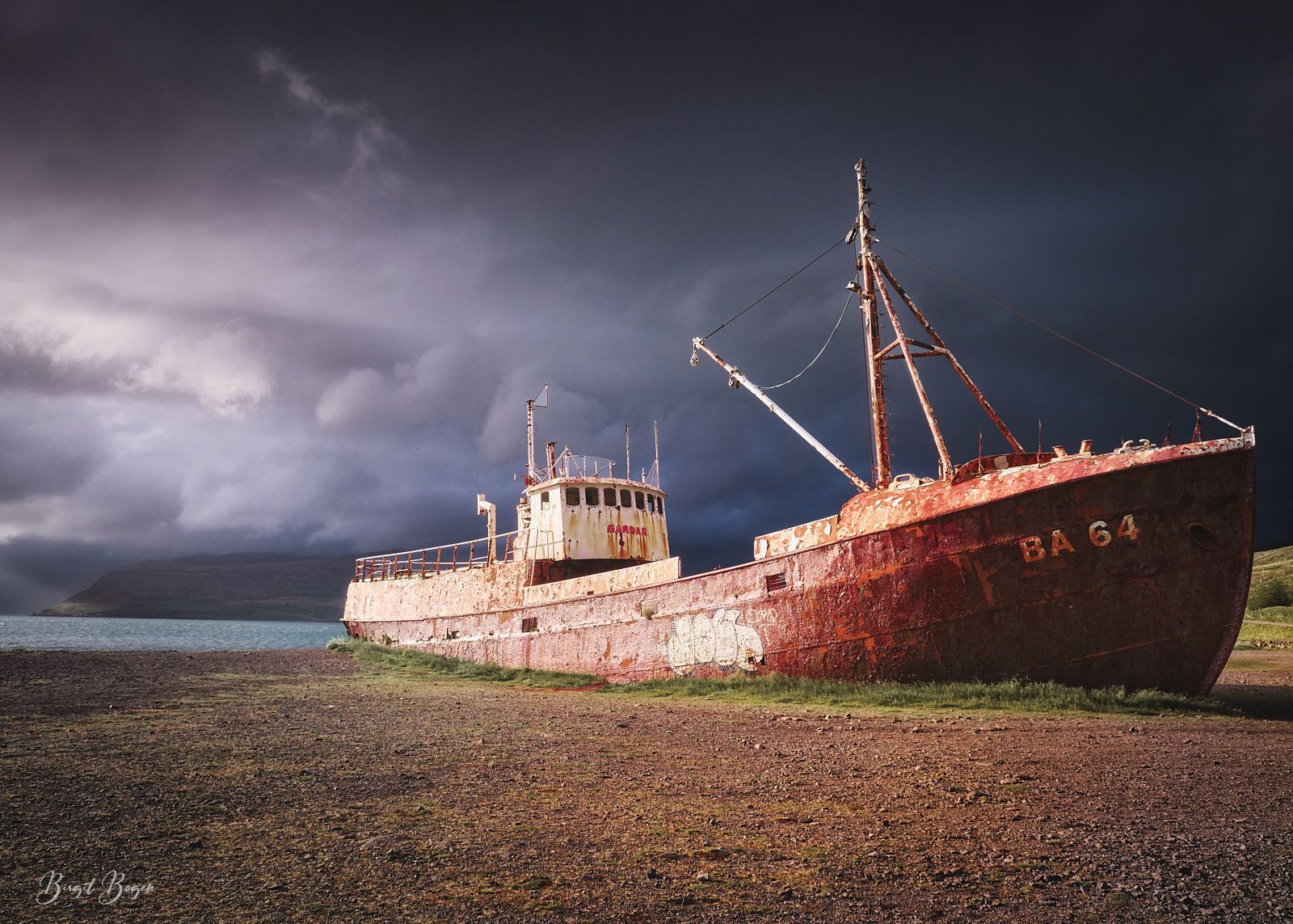 Gardar  BA 64, Iceland