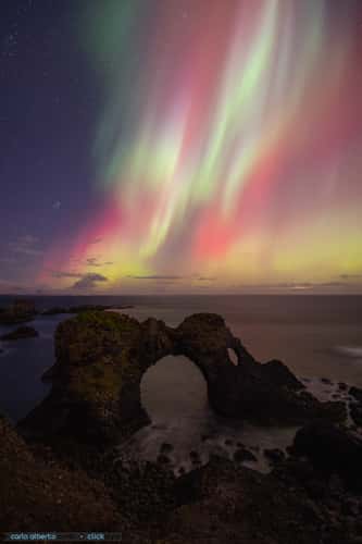 Gatklettur Stone Arch, Arnarstapi