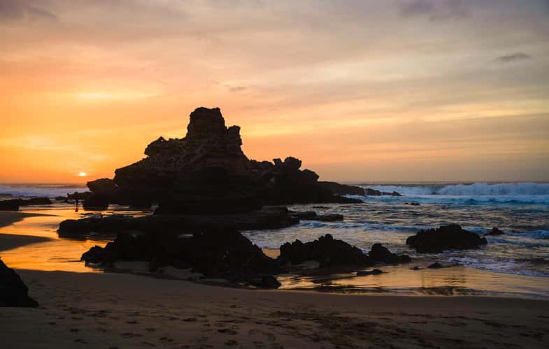 Golden Sunbeams (Praia do Castelejo)
