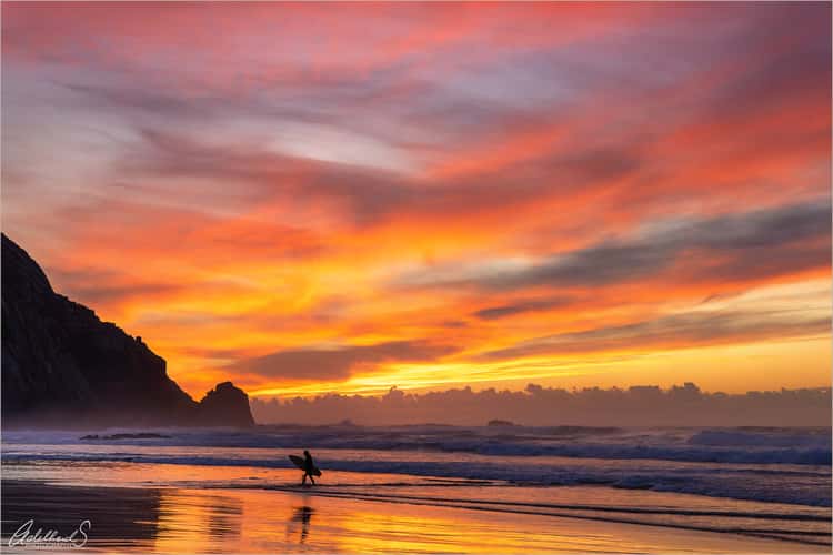 Golden Sunbeams (Praia do Castelejo)