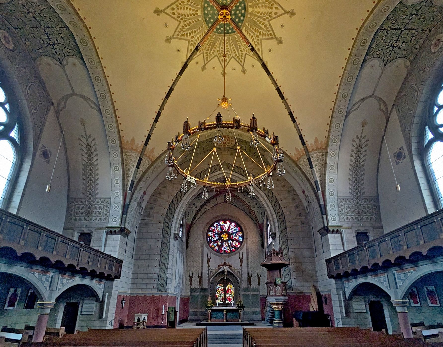 Herrenhäuser Kirche interior, Germany