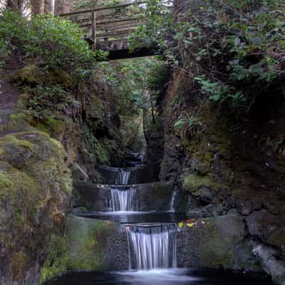 Hidden Waterfall at Neptune Beach, USA