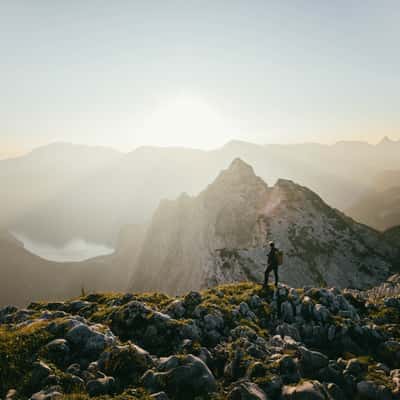 Hike to Hirschwieskopf, Berchtesgadener Land, Germany