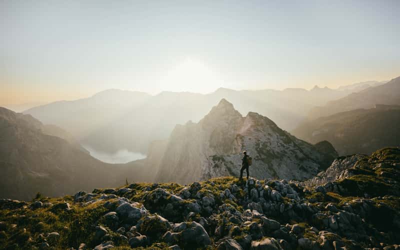Hike to Hirschwieskopf, Berchtesgadener Land