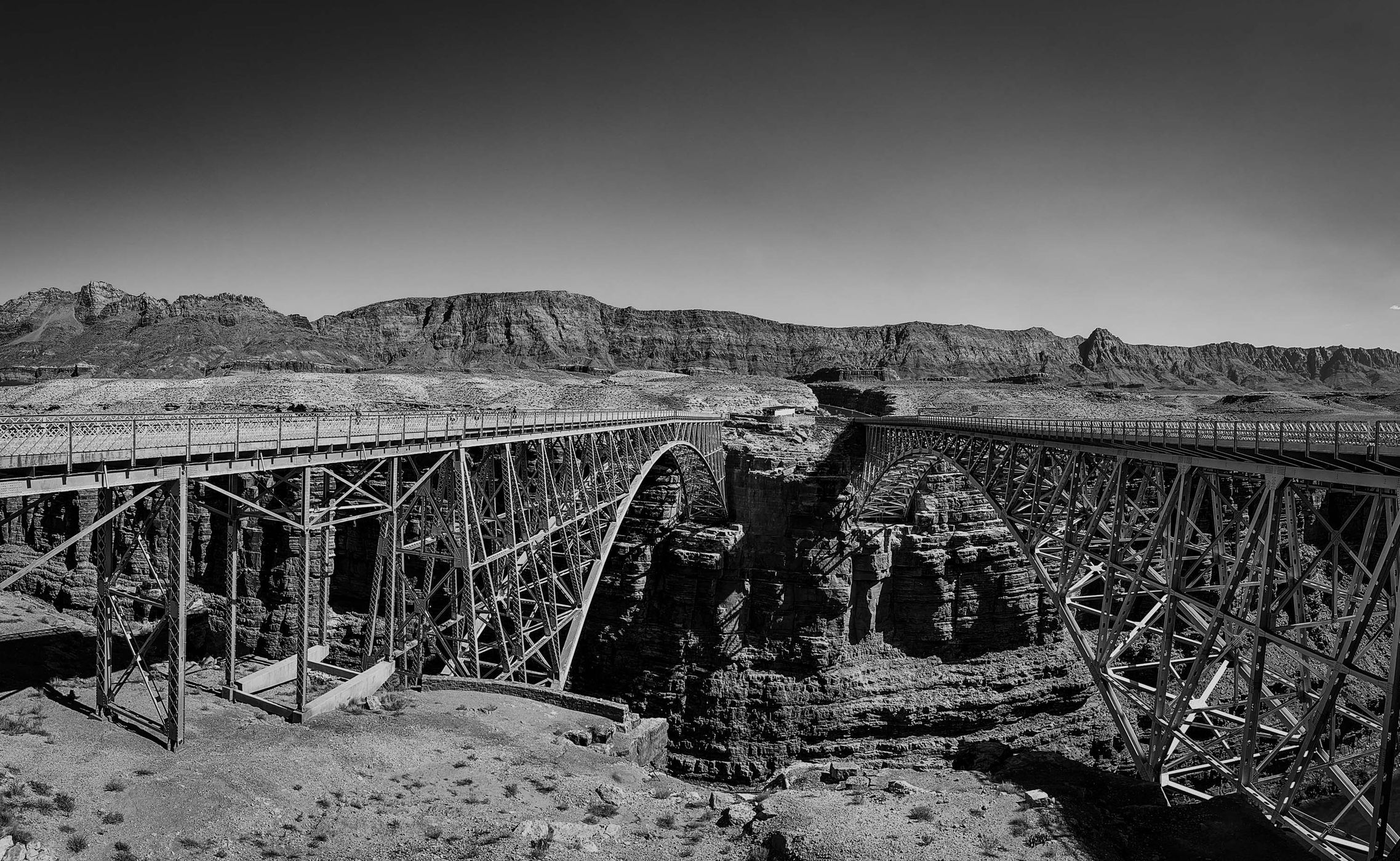 Historic Navajo Bridge, Marble Canyon, Arizona, USA