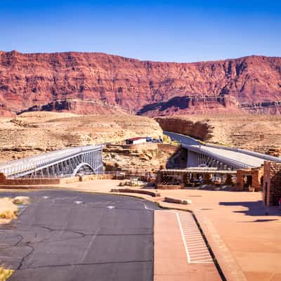 Historic Navajo Bridge, Marble Canyon, Arizona, USA