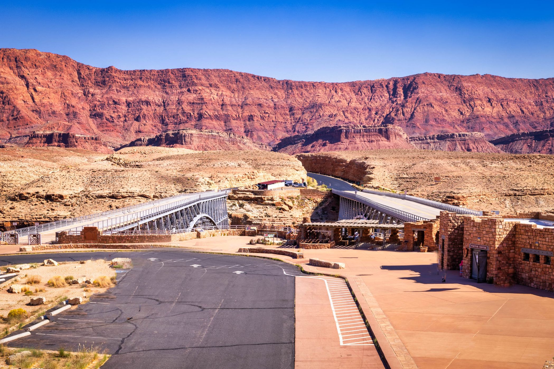 Historic Navajo Bridge, Marble Canyon, Arizona, USA
