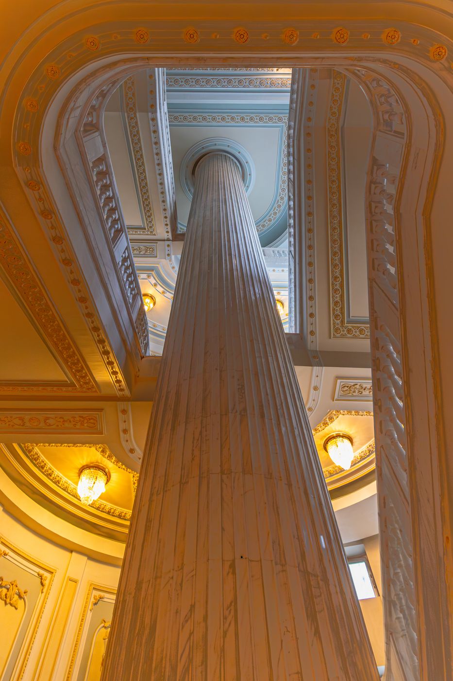 Inside the Palace of Parliament, Romania