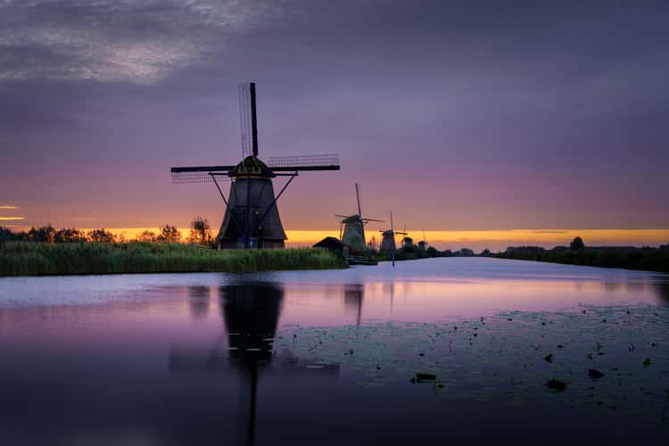 Windmills, Kinderdijk UNESCO World Heritage