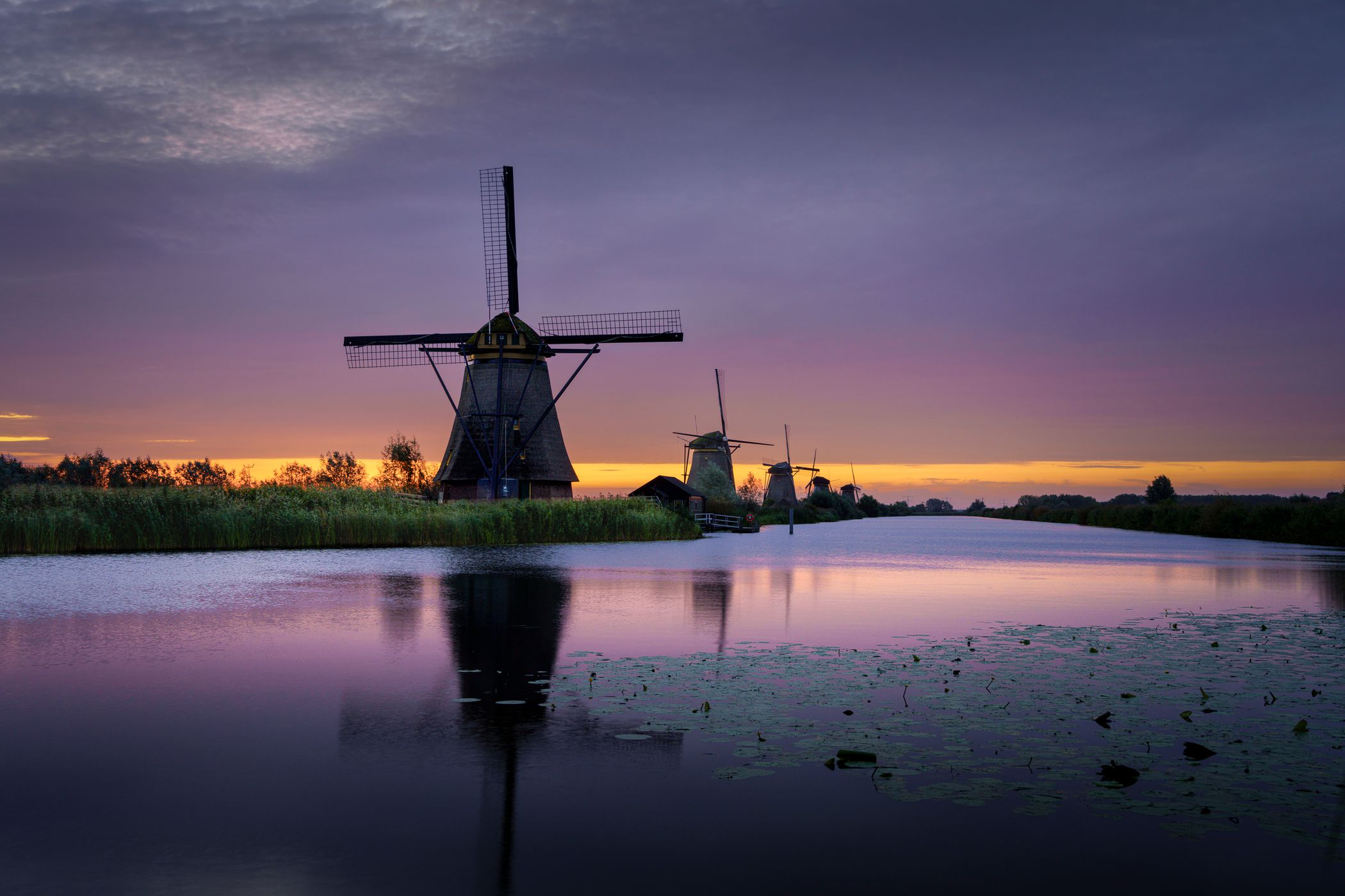 Windmills, Kinderdijk UNESCO World Heritage, Netherlands