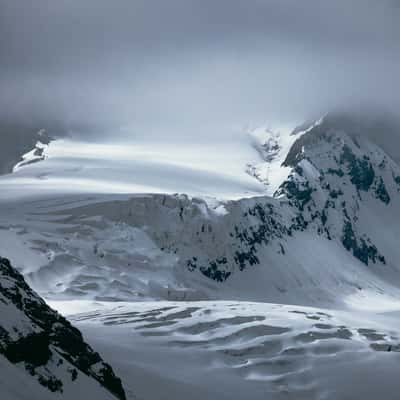 Kyzyl-Asker glacier, Rajon At-Baschy, Kyrgyz Republic