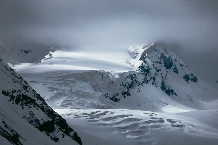 Kyzyl-Asker glacier, Rajon At-Baschy