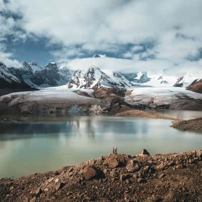 Kyzyl-Asker glaciers, Rajon At-Baschy, Kyrgyz Republic