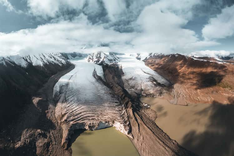 Kyzyl-Asker glaciers, Rajon At-Baschy