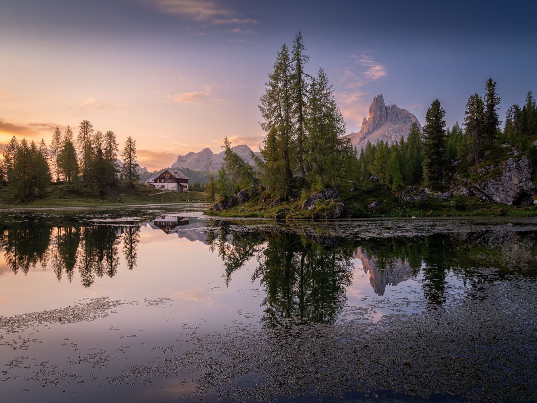 Lago Federa, Italy