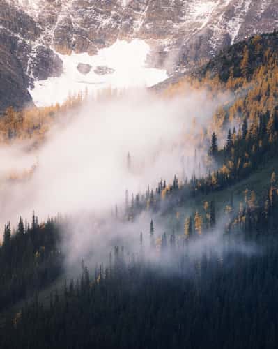 Lake Louise Mountain View, from Town