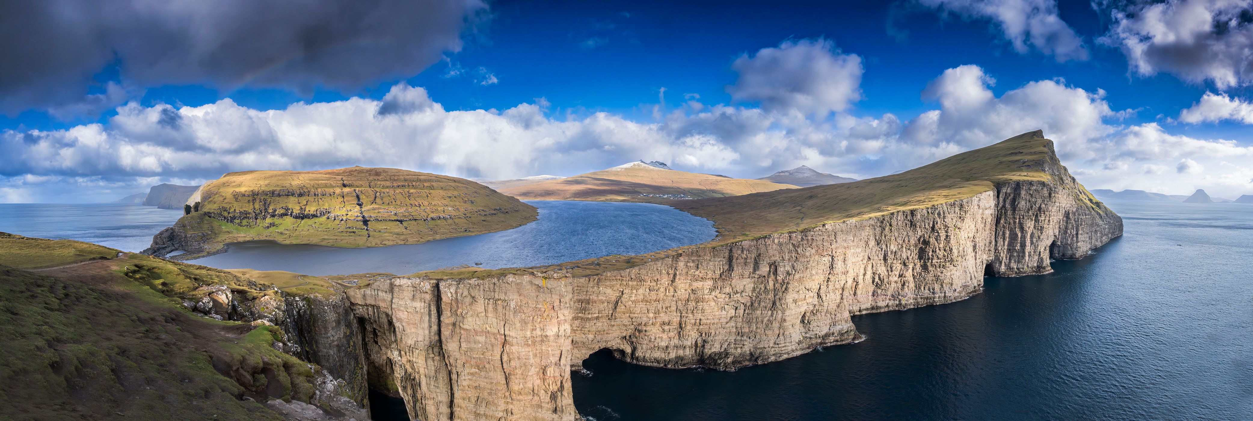 Lake Sørvágsvatn, Faroe Islands