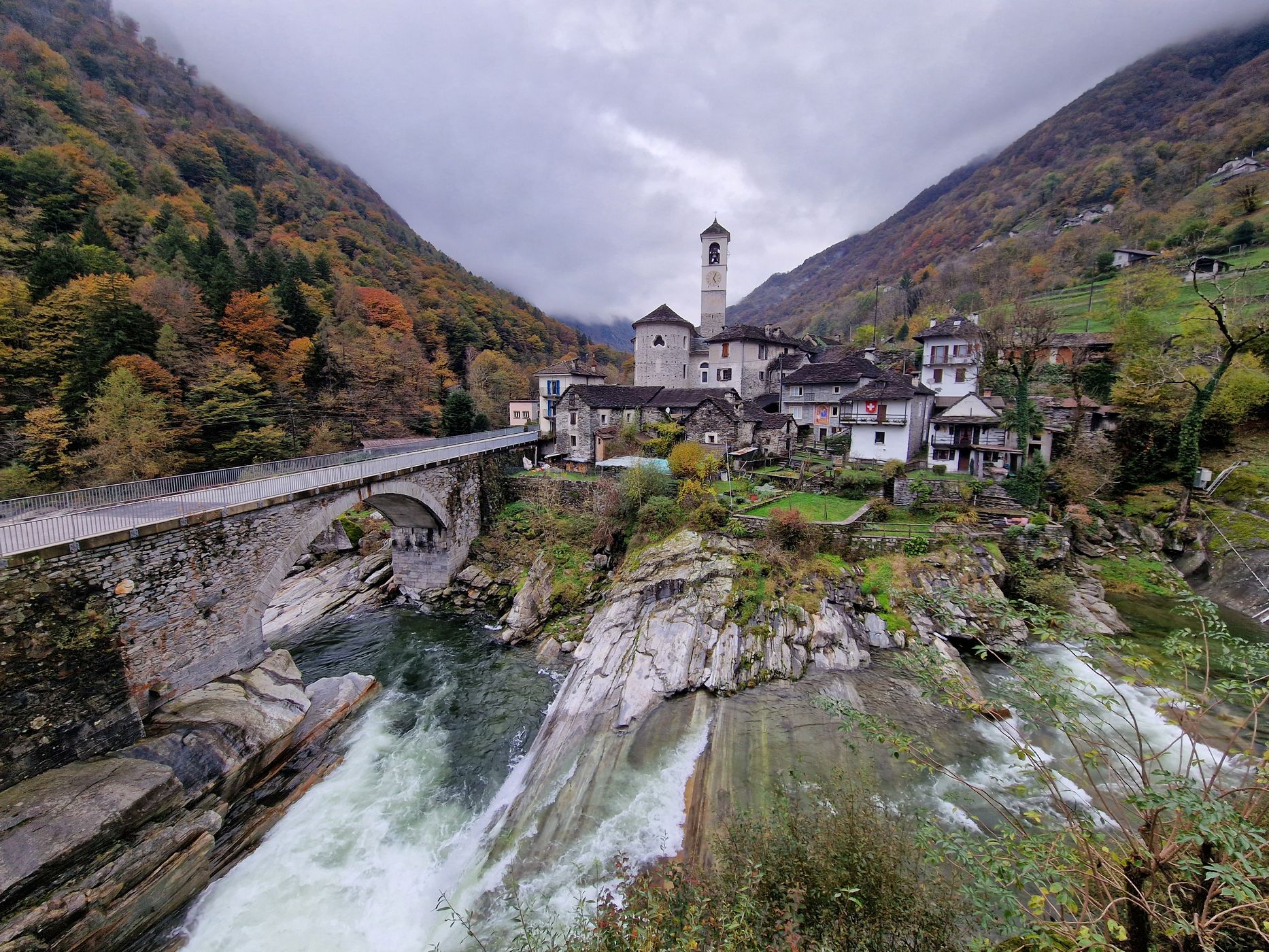 Lavertezzo, Verzasca Valley, Switzerland