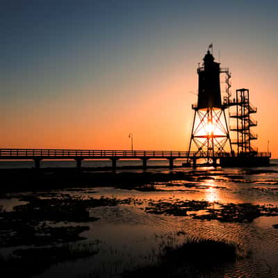 Leuchtturm Obereversand, Germany