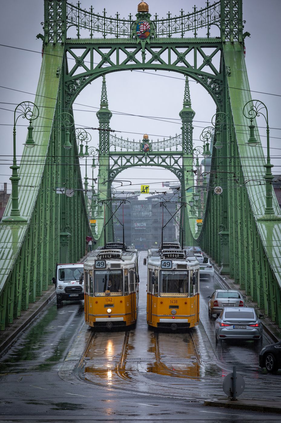 Liberty Bridge, Budapest, Hungary
