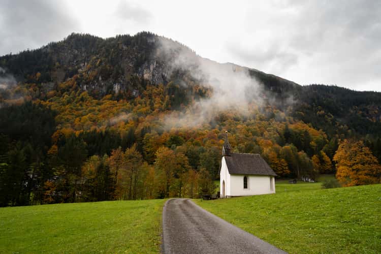 Little Herz-Jesu-chapel Brand
