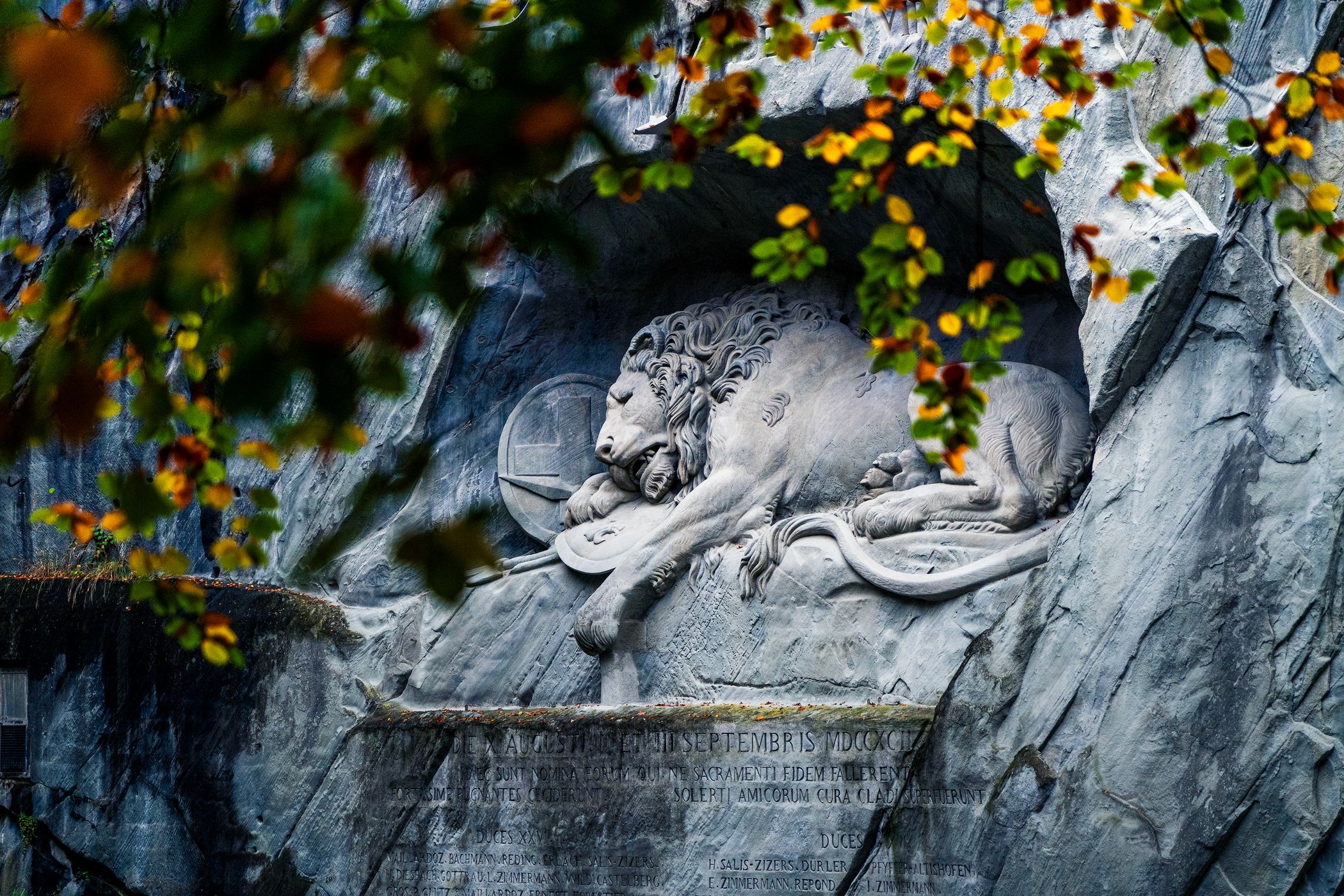 Lion  Monument, Lucerne, Switzerland