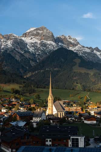 Maria Alm alpine village
